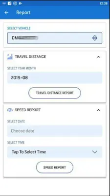 Grameenphone Vehicle Tracking android App screenshot 2