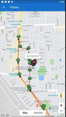 Grameenphone Vehicle Tracking android App screenshot 3